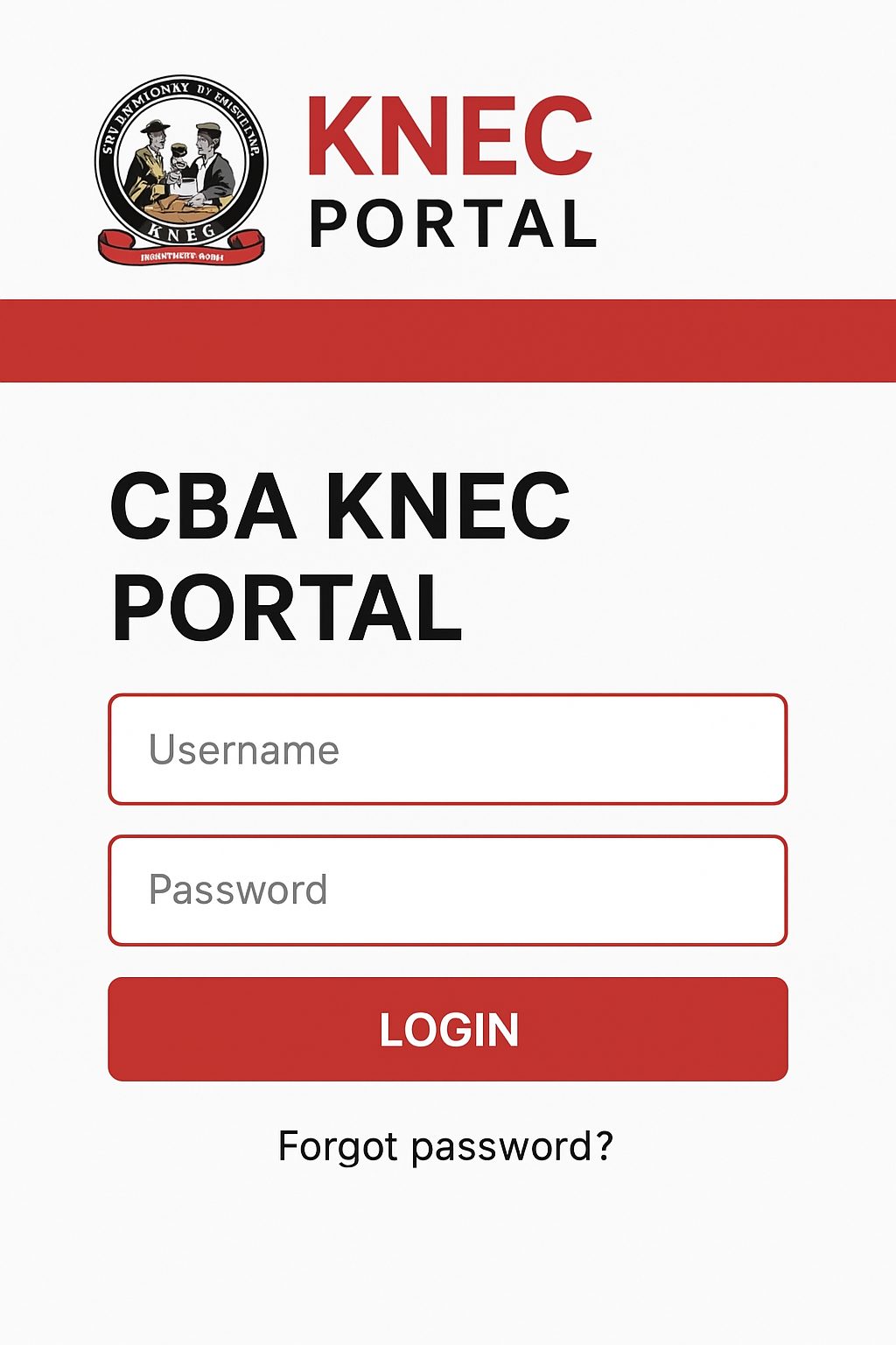 knec portal