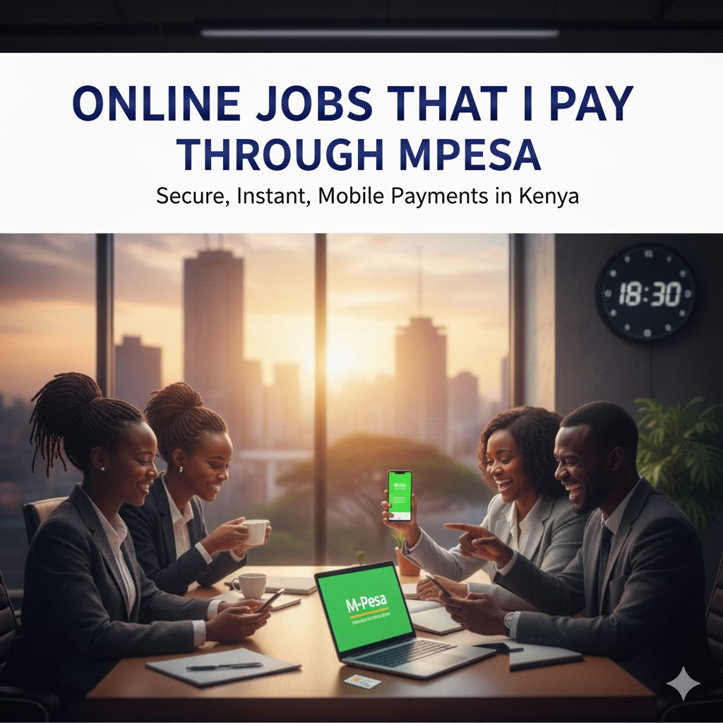 online jobs that pay through m-pesa