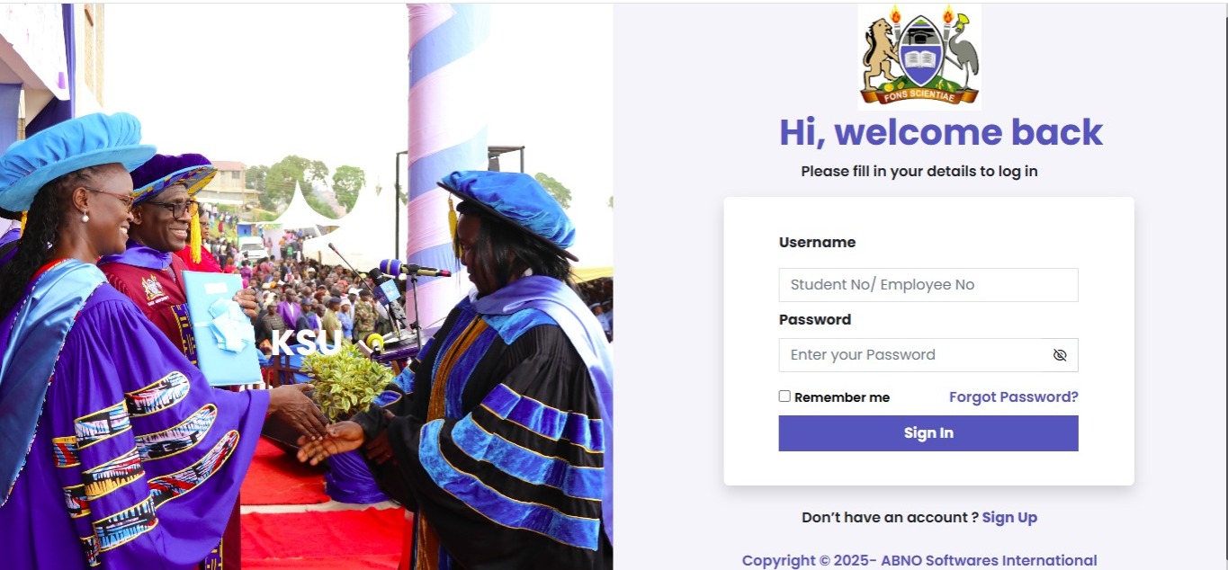 kisii university student portal