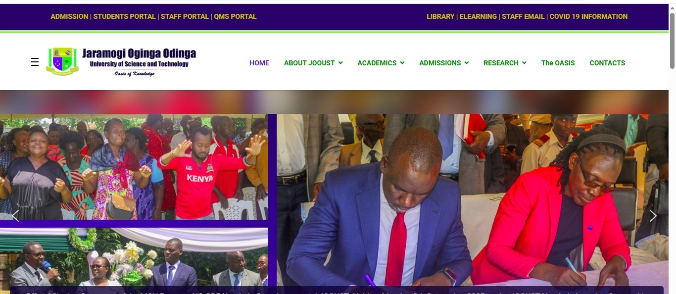 jooust student portal