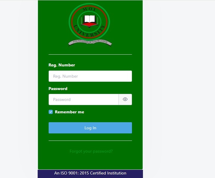 moi university student portal