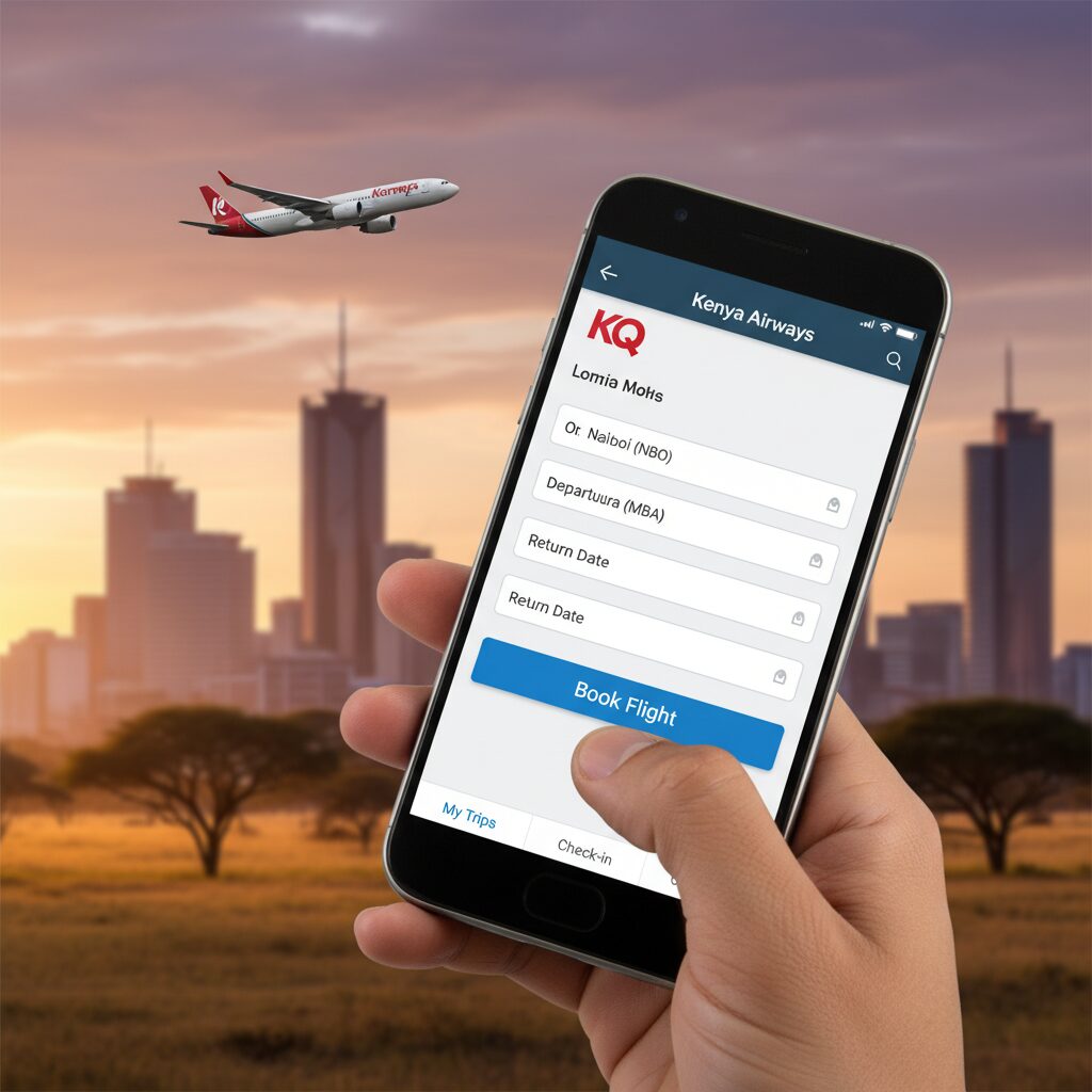 kenya airways booking